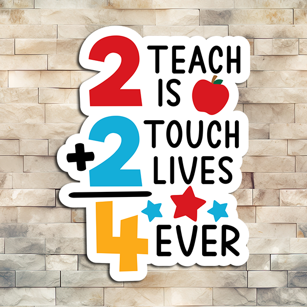 2 Teach is 2 Touch Lives retailer 4 Ever Windchime