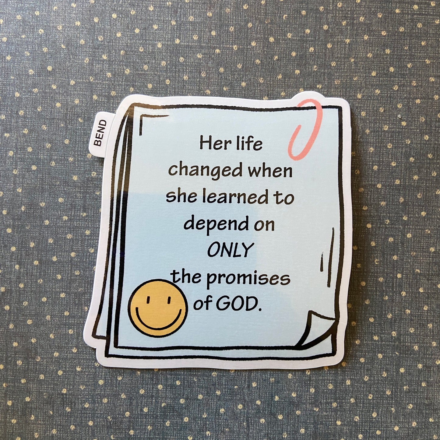 Her Life Change Vinyl Sticker