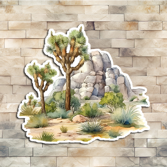 Joshua Tree Vinyl Sticker 03