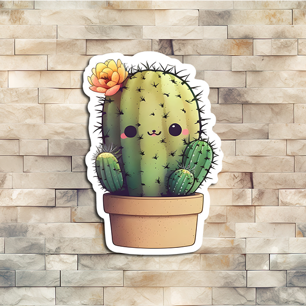 Cactus Vinyl Sticker 05