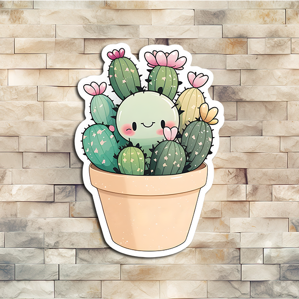 Cactus Vinyl Sticker 07