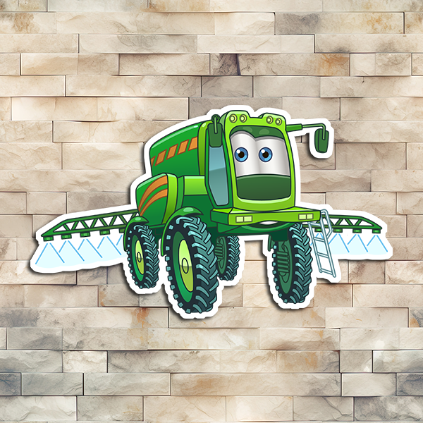 Agricultural Sprayer Vinyl Sticker