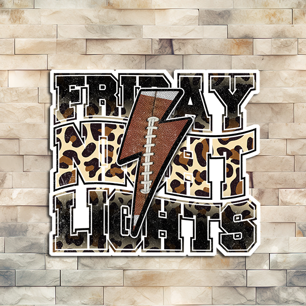 Friday Night Lights Vinyl Sticker