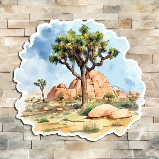 Joshua Tree 01 Vinyl Sticker