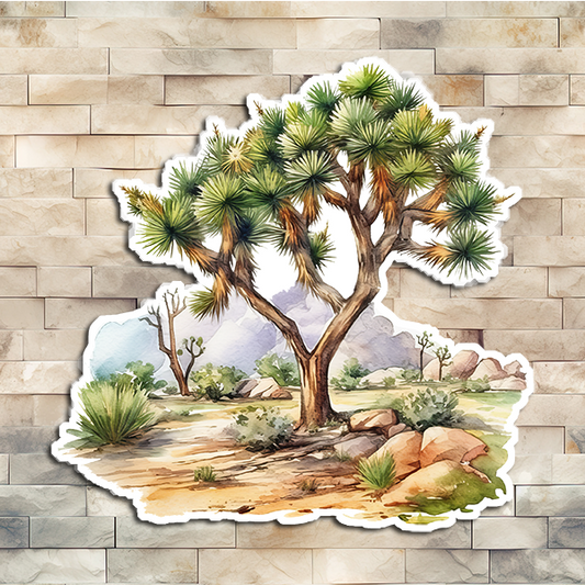 Joshua Tree Vinyl Sticker 02