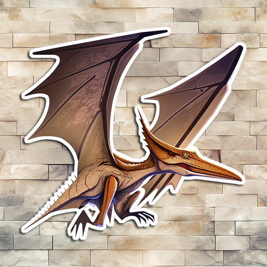 Pterodactyl Vinyl Sticker